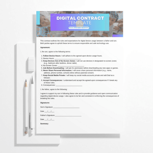 Screens & Socials – Digital Peace System™ - solodads