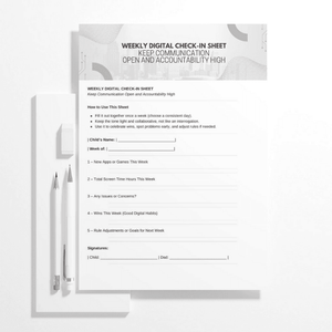 Screens & Socials – Digital Peace System™ - solodads