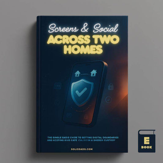 Screens. Socials. Two Homes. Protect your kids online — no drama, no battles. - solodads